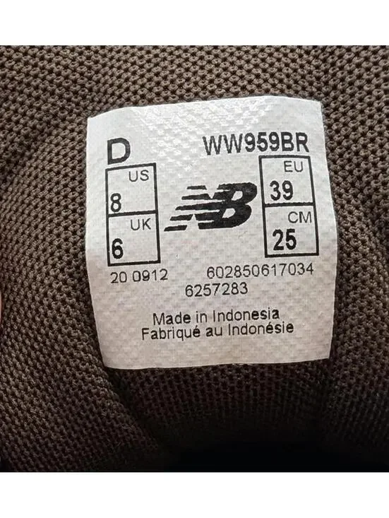 New Balance 959 Country Walking Hiking Shoes Brown Women's Size 8 - Picture 6 of 6